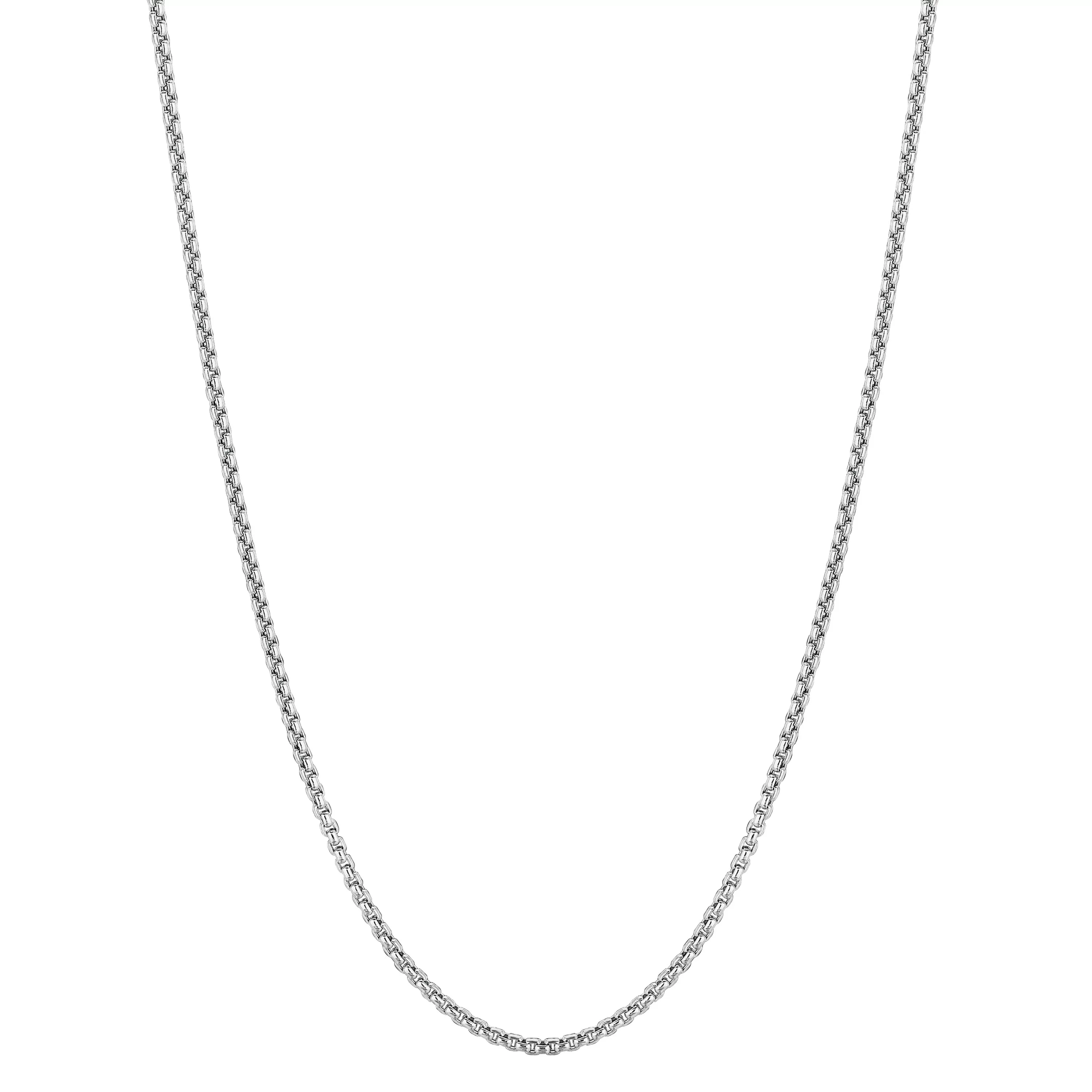 14K Gold 1.8mm Lite Round Box Chain