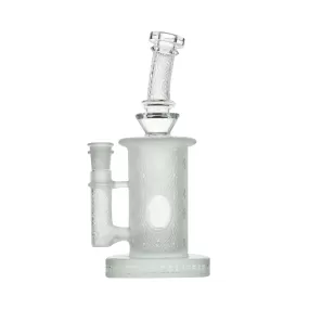 8" Sandblasted Straight Dab Rig