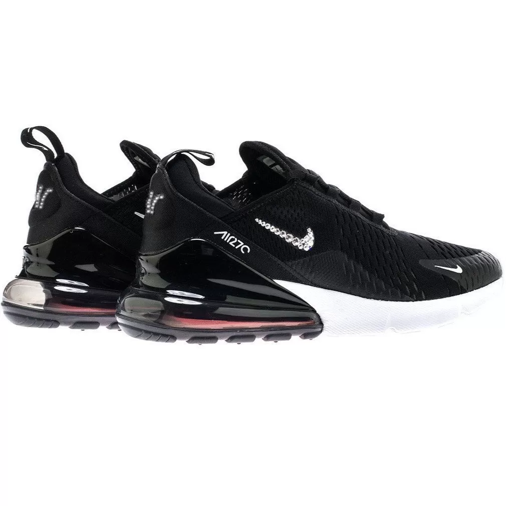 Air Max 270 Women (Black/White) - Swoosh/AIR Only