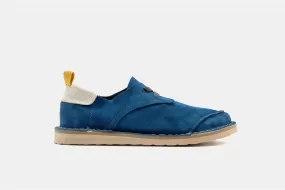 Alpargata Slip-on Mujer - Oni Suede Petroleo