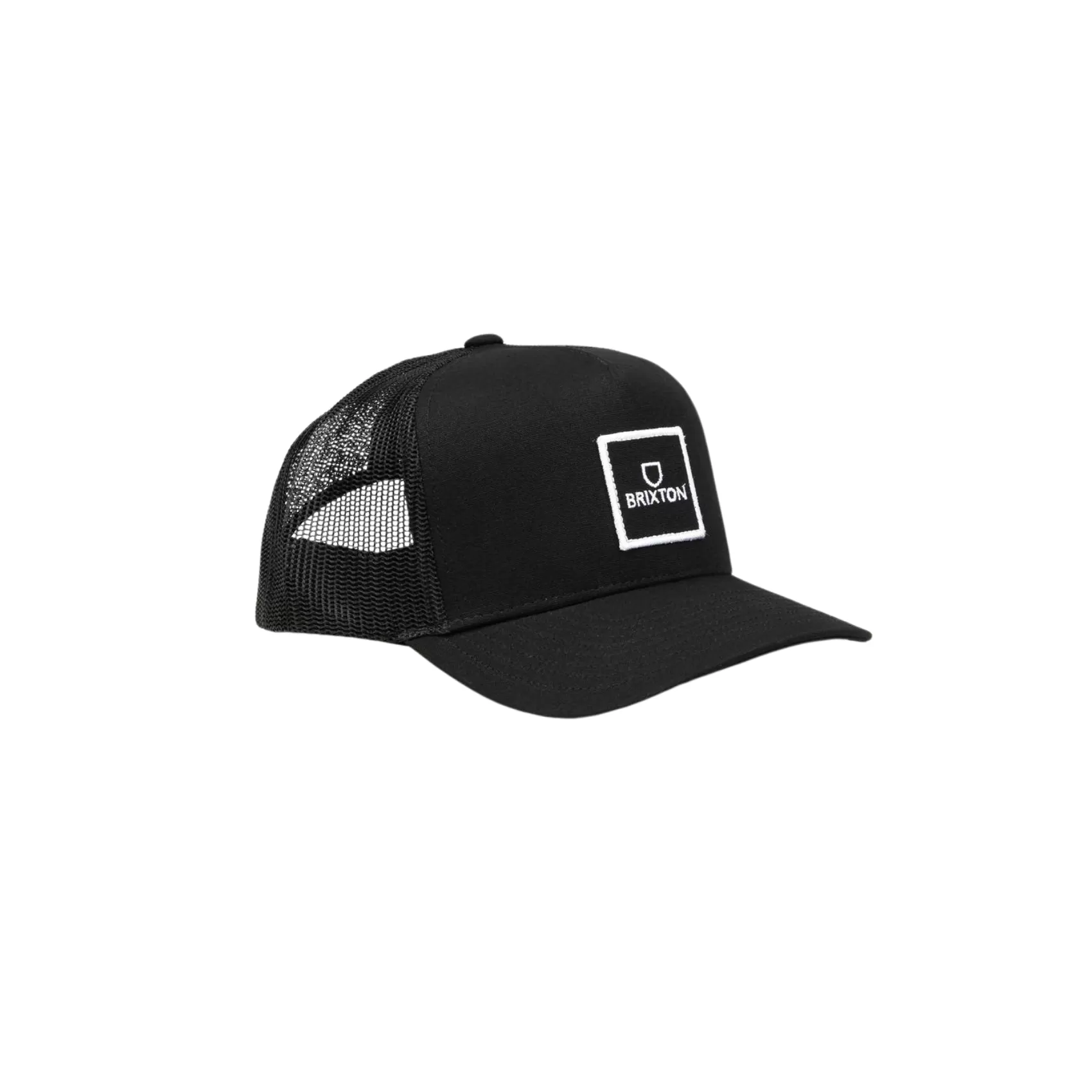 Alpha Block Mesh Cap - Black