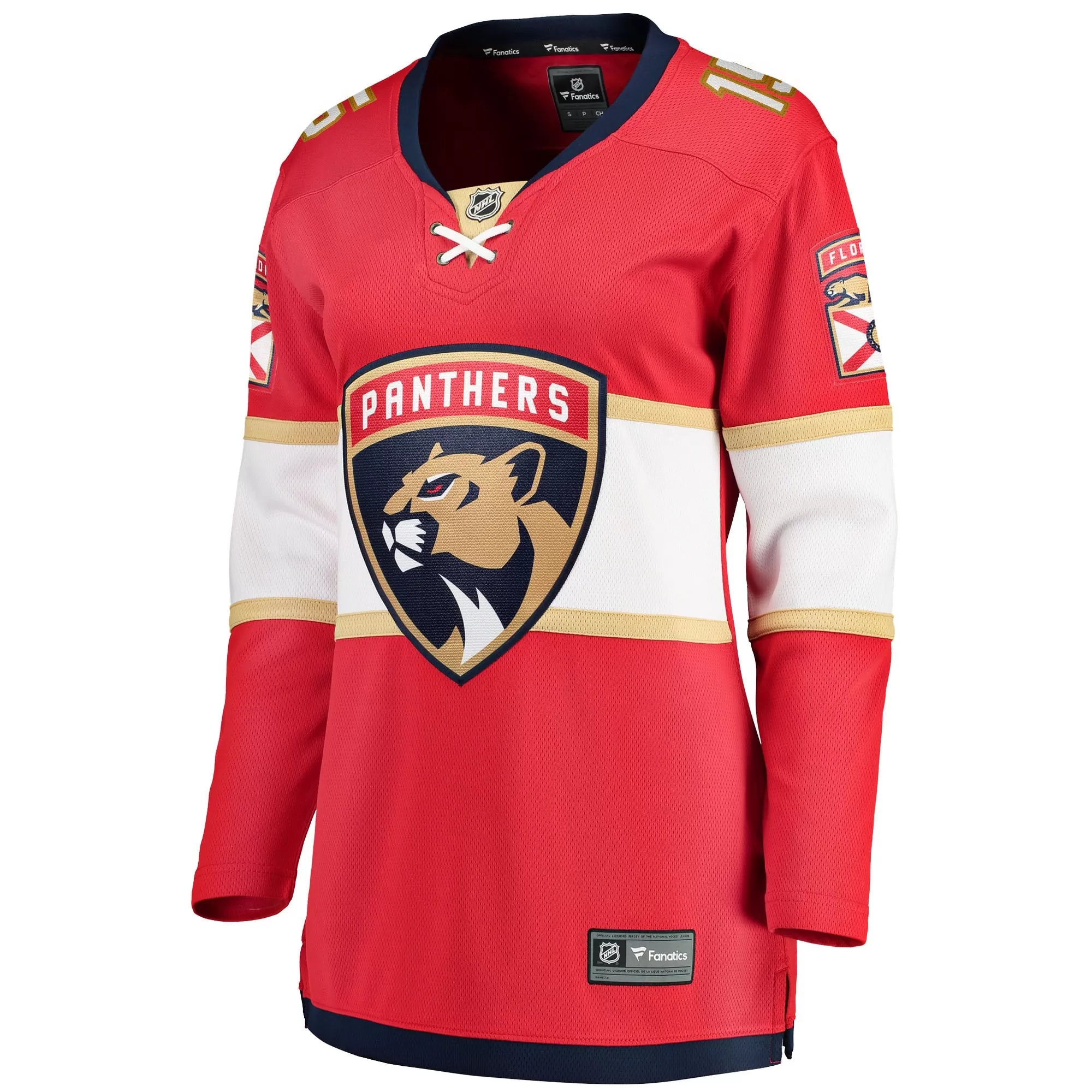 Anton Lundell Florida Panthers Fanatics Branded Women's Home Breakaway Player Jersey - Red