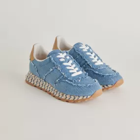 AYITA FRAY SNEAKERS BLUE DENIM