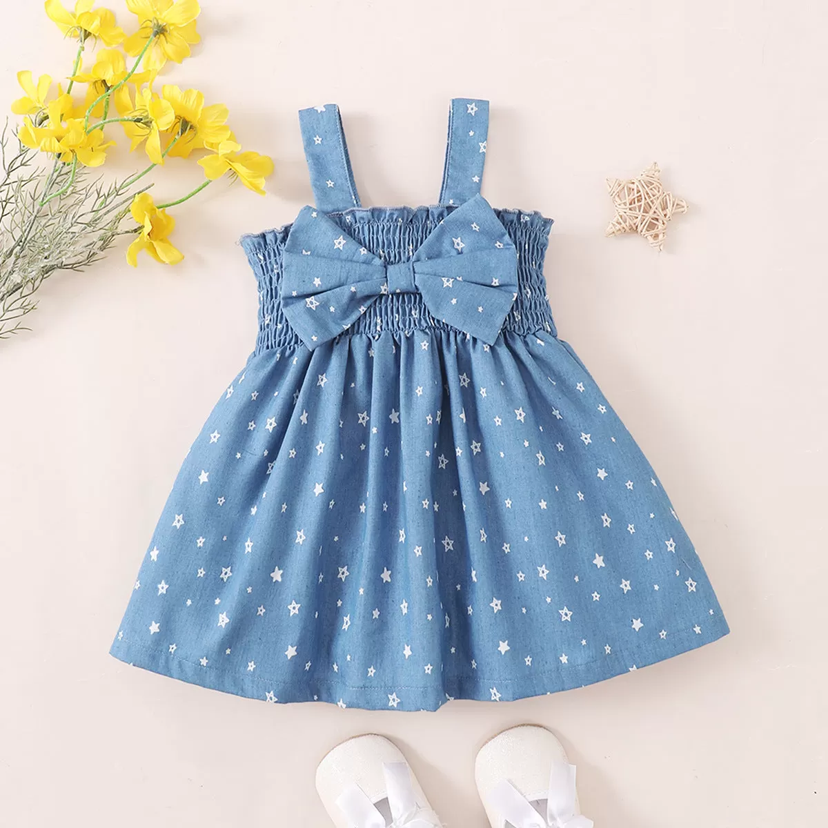 Baby Girls Star Bow Dresses