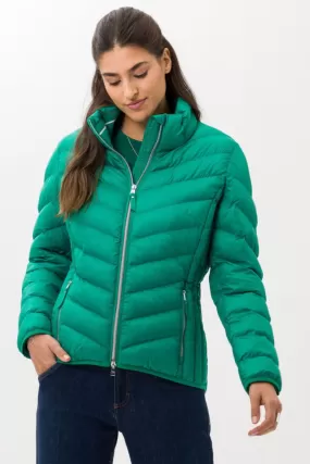 Bern Quilted Jacket | Malachite Green