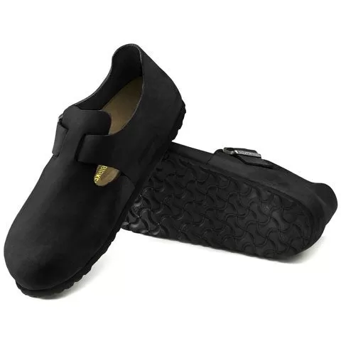 Birkenstock London (Unisex) - Black Oiled Leather