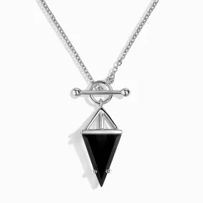 Black Obsidian Necklace - Heroine T Lock