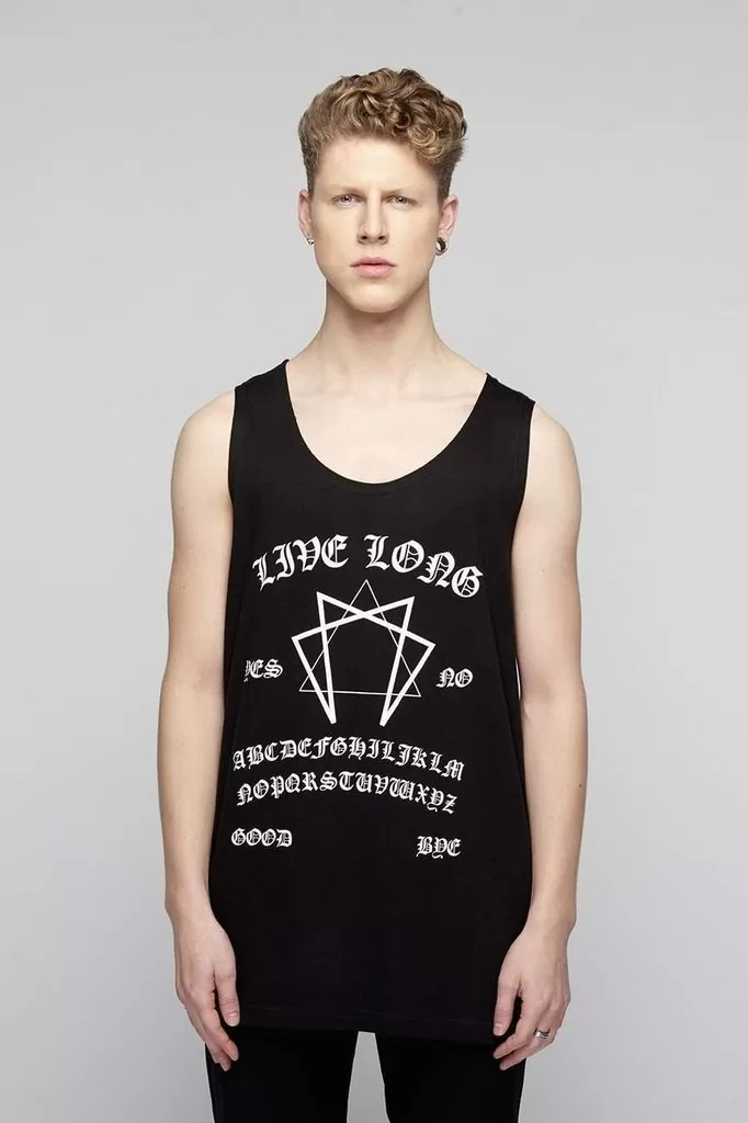 Black Ouija Vest - Unisex