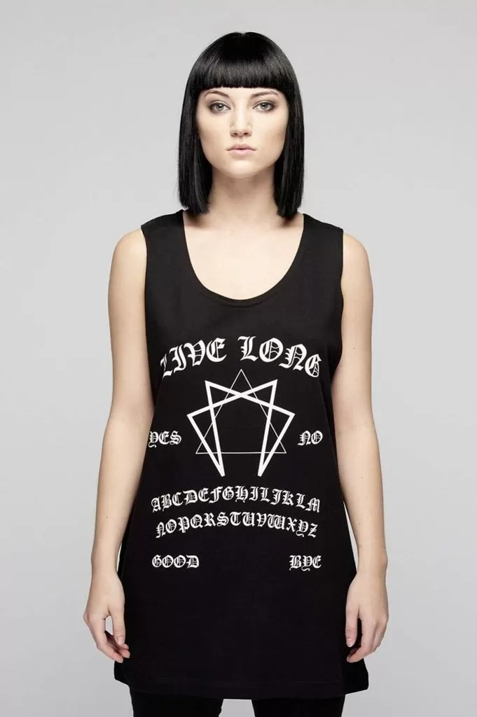 Black Ouija Vest - Unisex