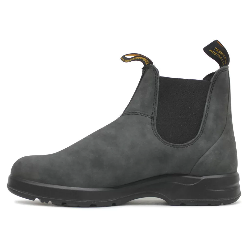 Blundstone Unisex Boots 2055 Casual Slip-On Pull-On Nubuck - UK 8