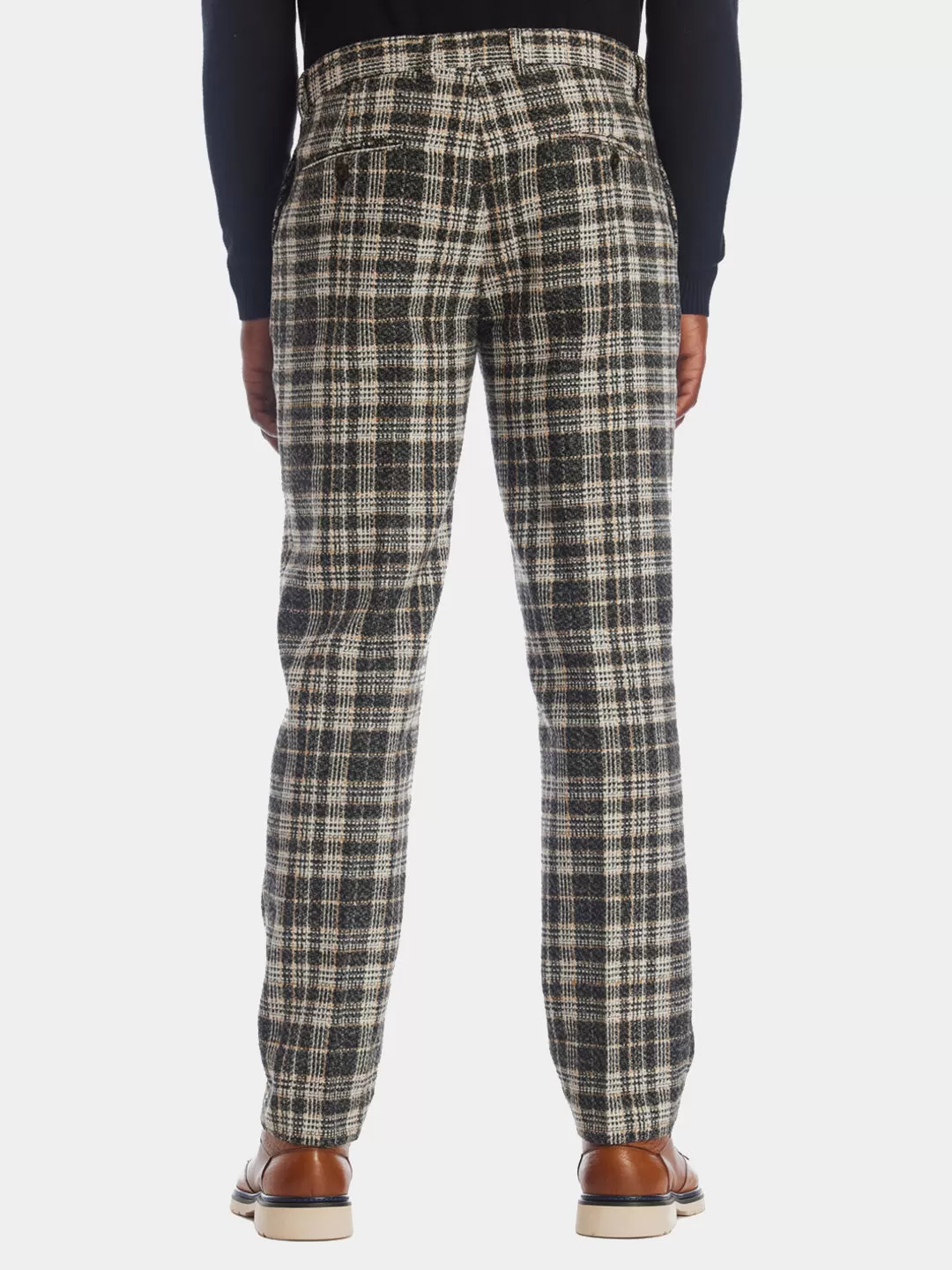 Boucle Slim Downing Pants