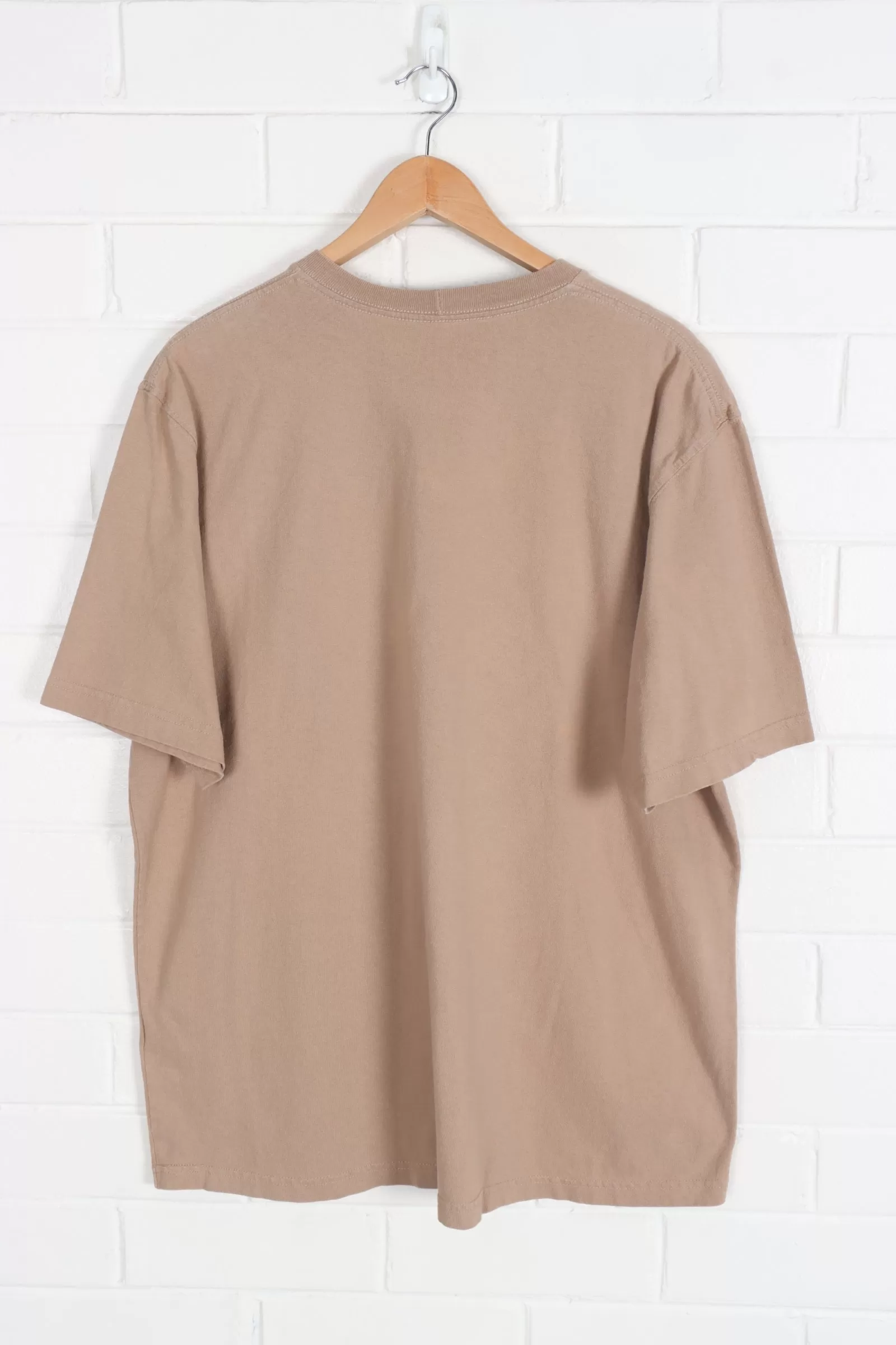 CARHARTT Brown 'Original Fit' Pocket Tee (XL)