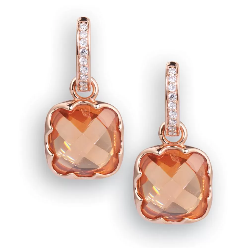 Cognac Earrings