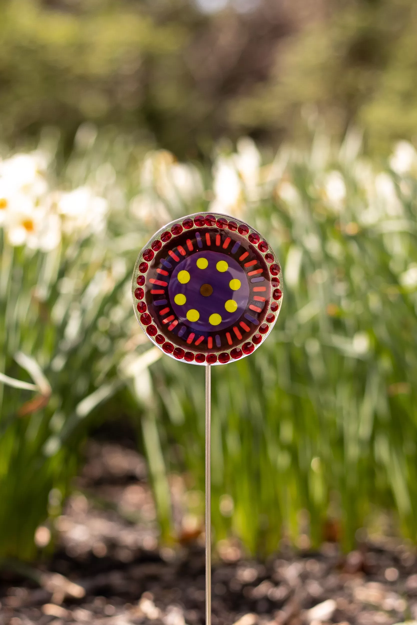 Cosmos Garden Stake