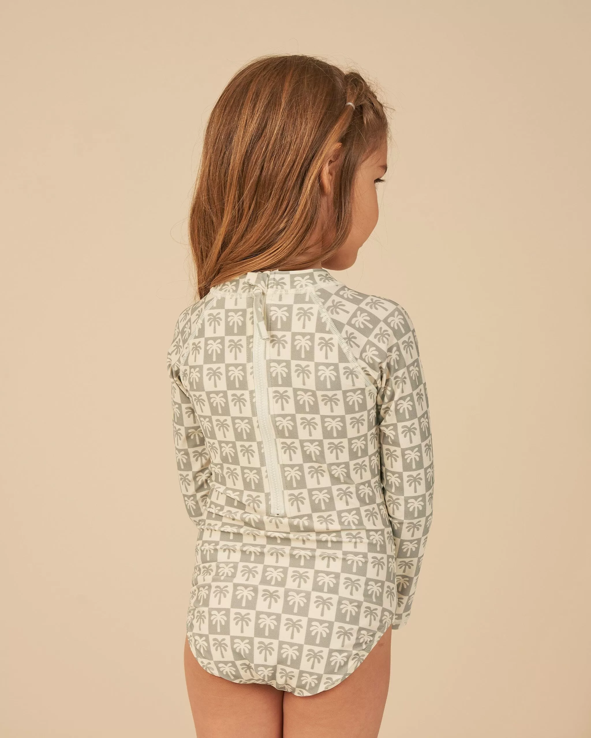 Delphine Rash Guard One-Piece | Palm Check