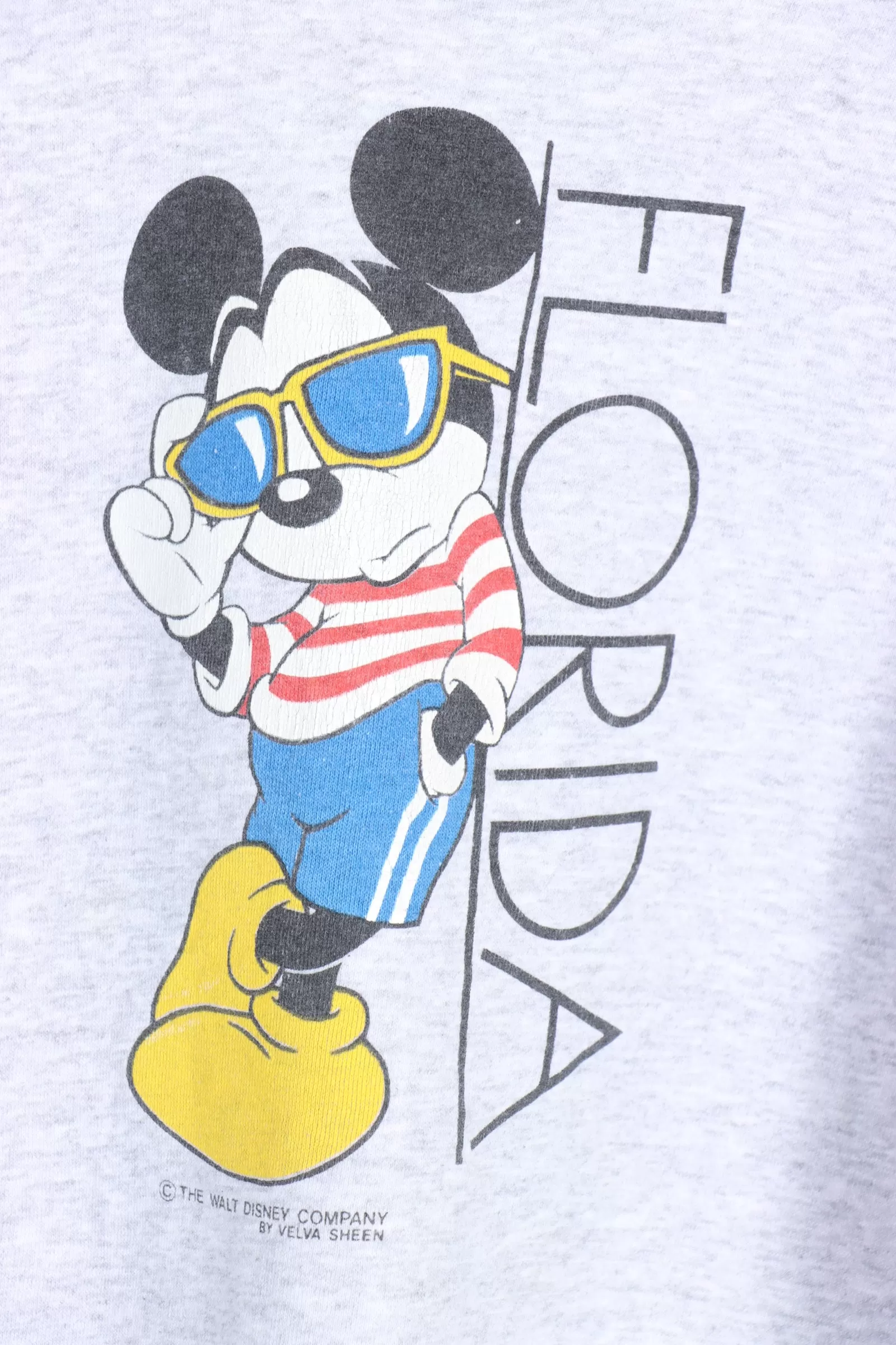 DISNEY Mickey Mouse Florida USA Made Sweatshirt (XXL)