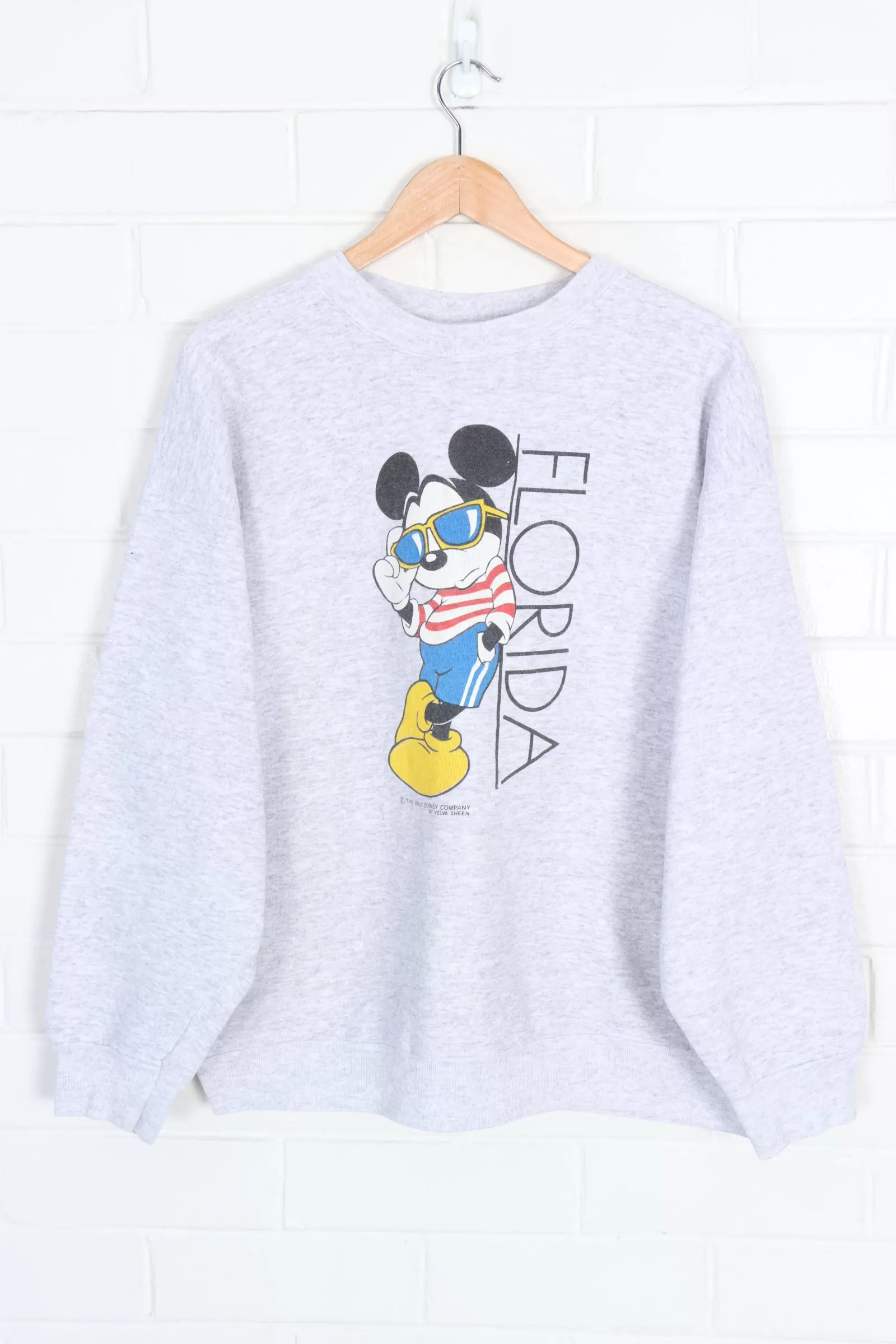 DISNEY Mickey Mouse Florida USA Made Sweatshirt (XXL)