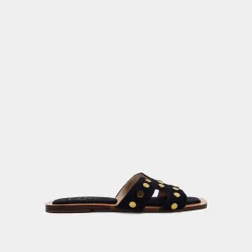 Donatella Slides by Shu Shop - Black - PREORDER