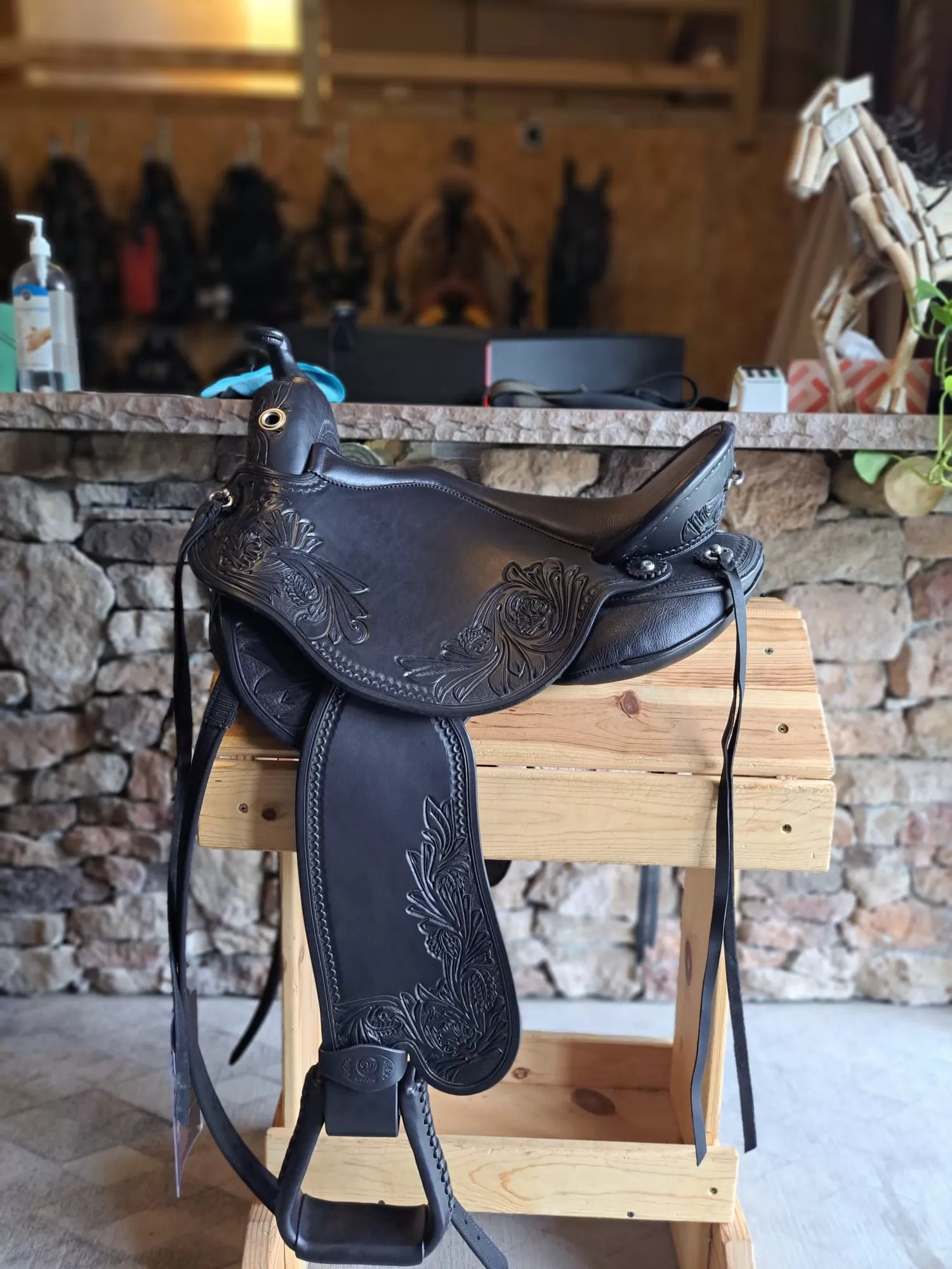 DP Saddlery Quantum Short & Light Western 6181(WD)