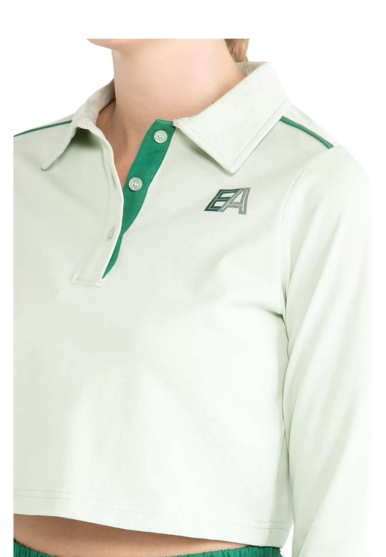 ELLE Active Long Sleeves Tennis Polo Shirt