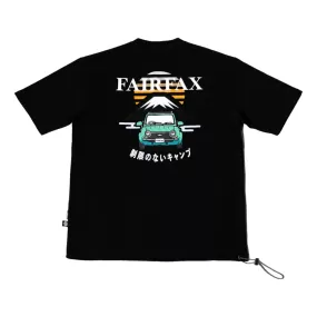 FAIRFAX FUJI CAR TEE-BLACK