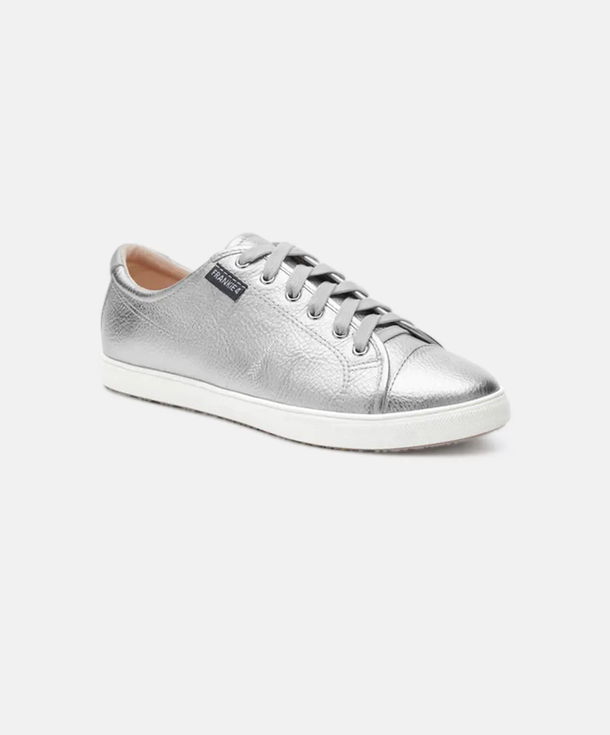 FRANKIE4 Nat II Silver Tumbled Sneakers