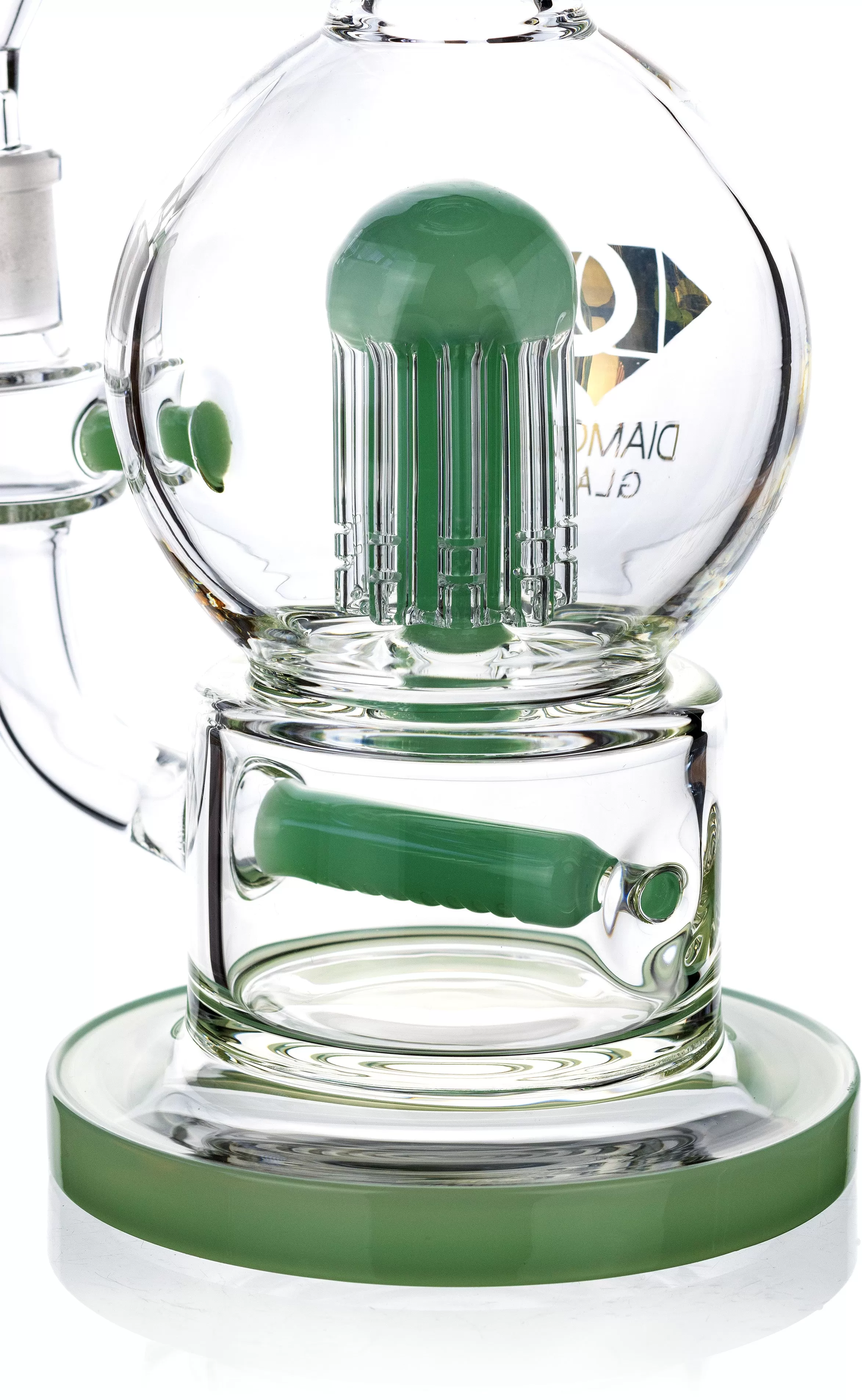 Globe Lantern Inline Rig, by Diamond Glass (free banger included)