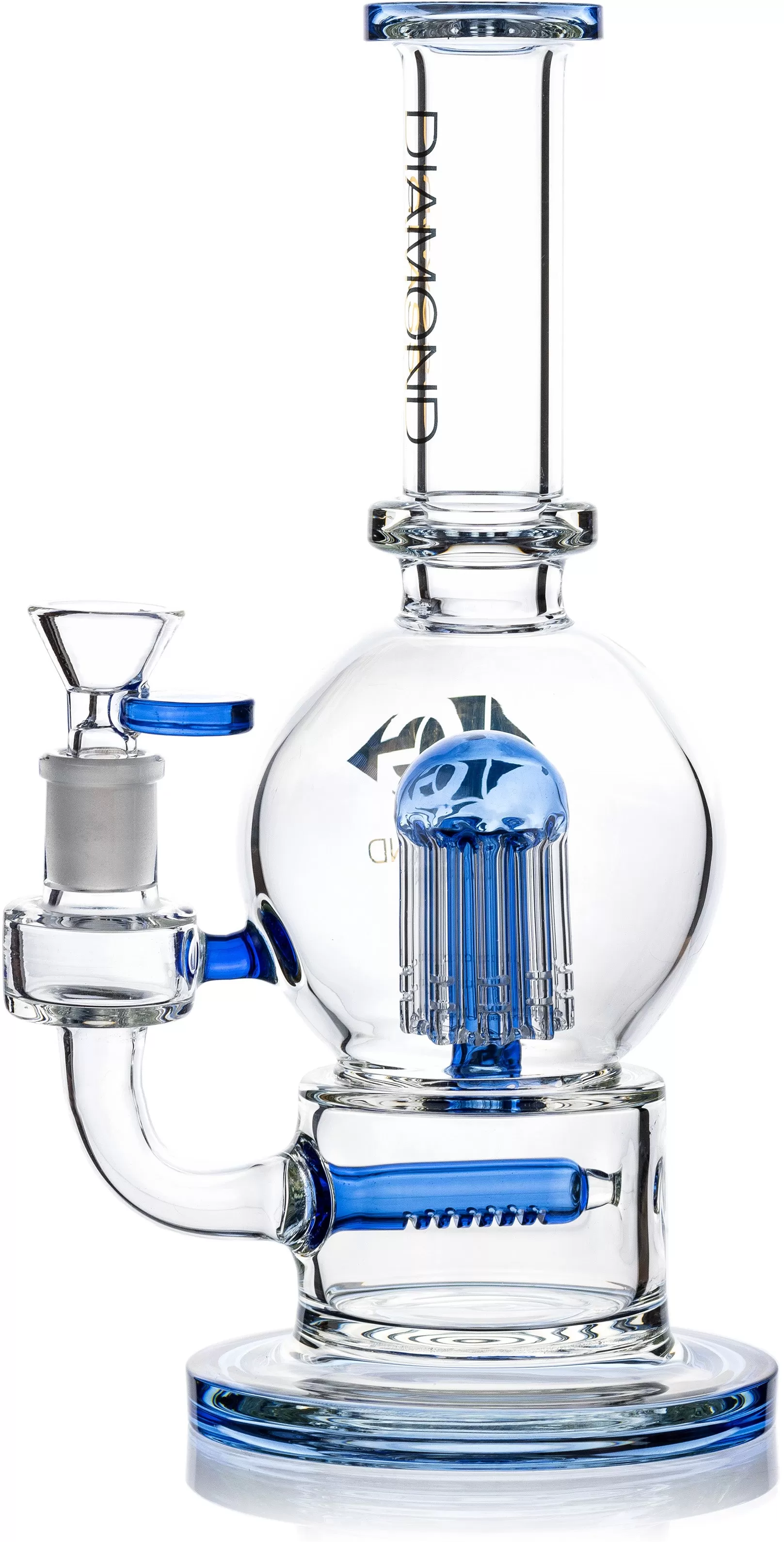 Globe Lantern Inline Rig, by Diamond Glass (free banger included)