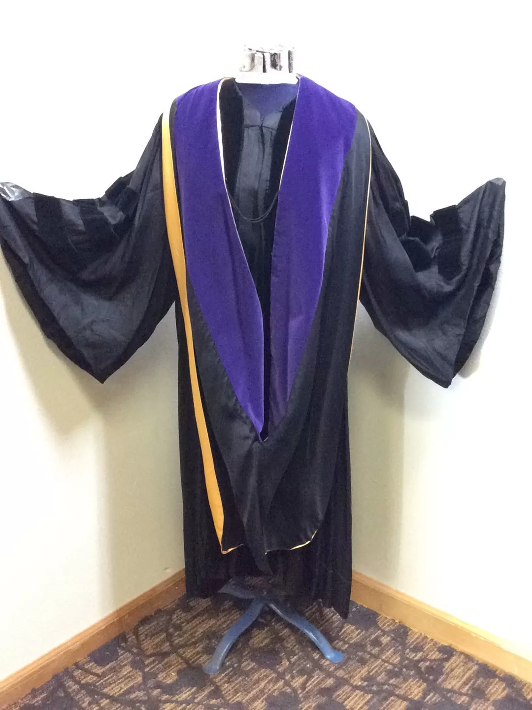 Graduation Hoods, Sashes Blue, Purple  Adult Unisex