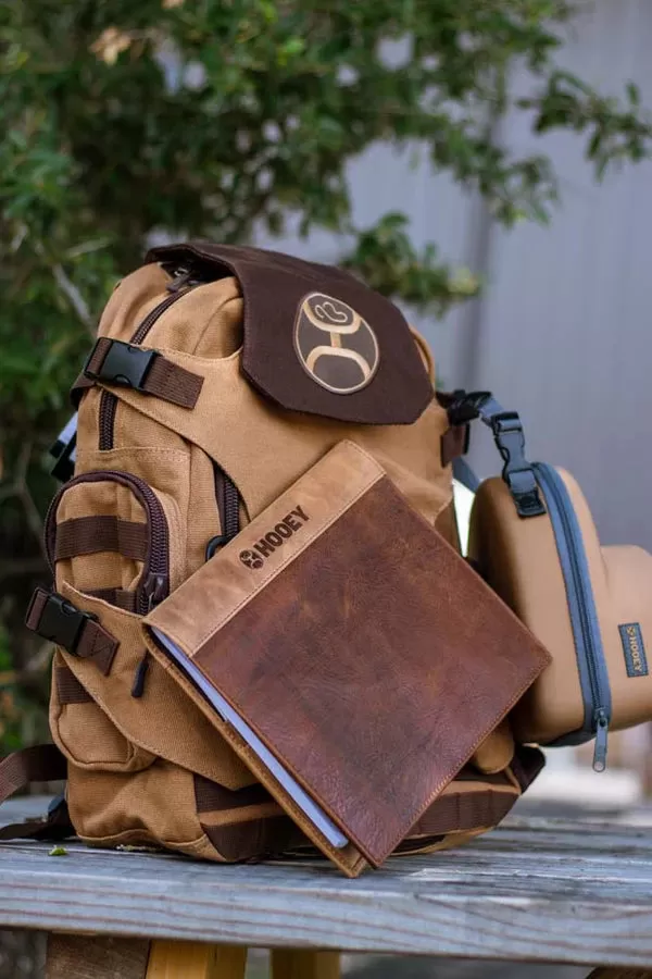 HOOEY HOOEY CLASSIC LEATHER NOTEBOOK COVER BROWN