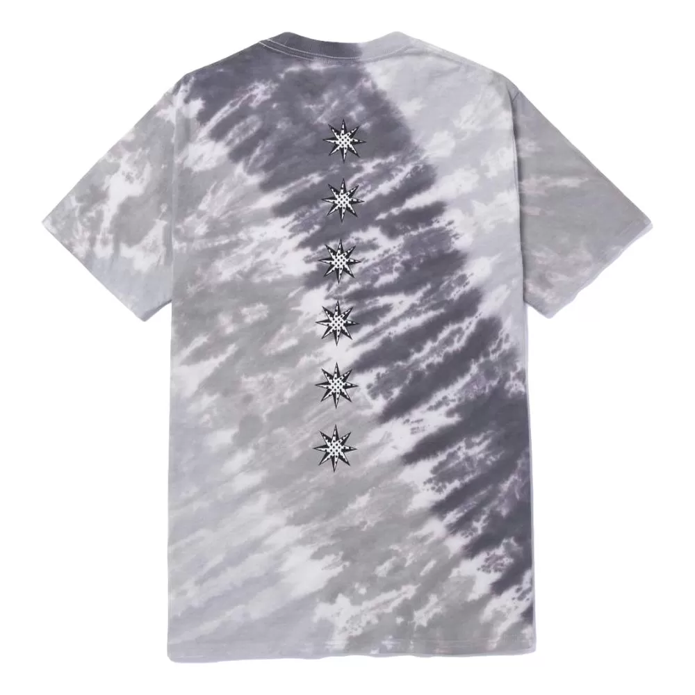 HUF SURESHOT TIEDYE S/S TEE-BLACK