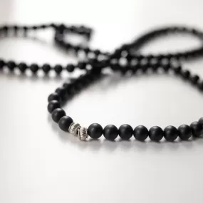 I Am Connected - Men's Black Onyx Mala