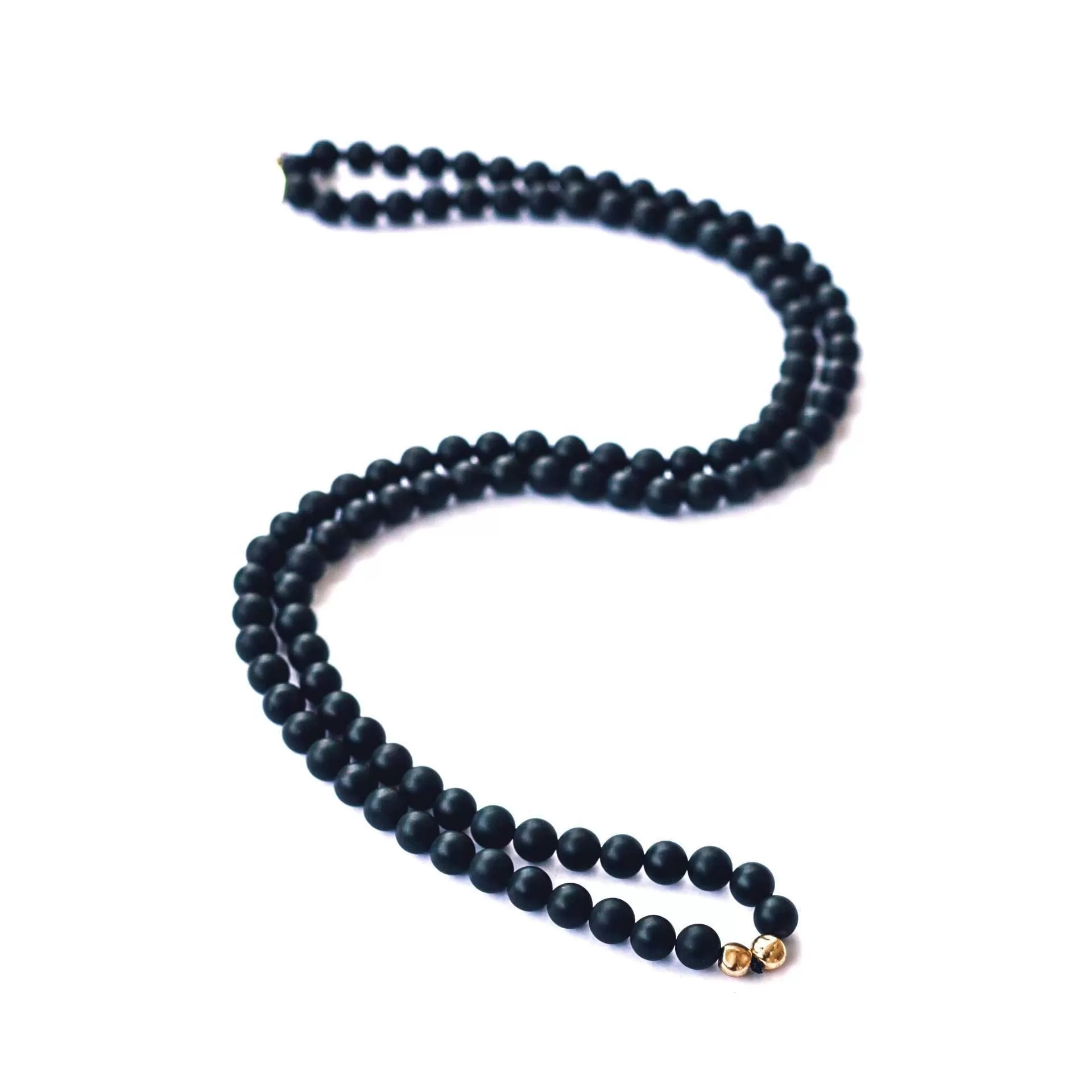 I Am Connected - Men's Black Onyx Mala