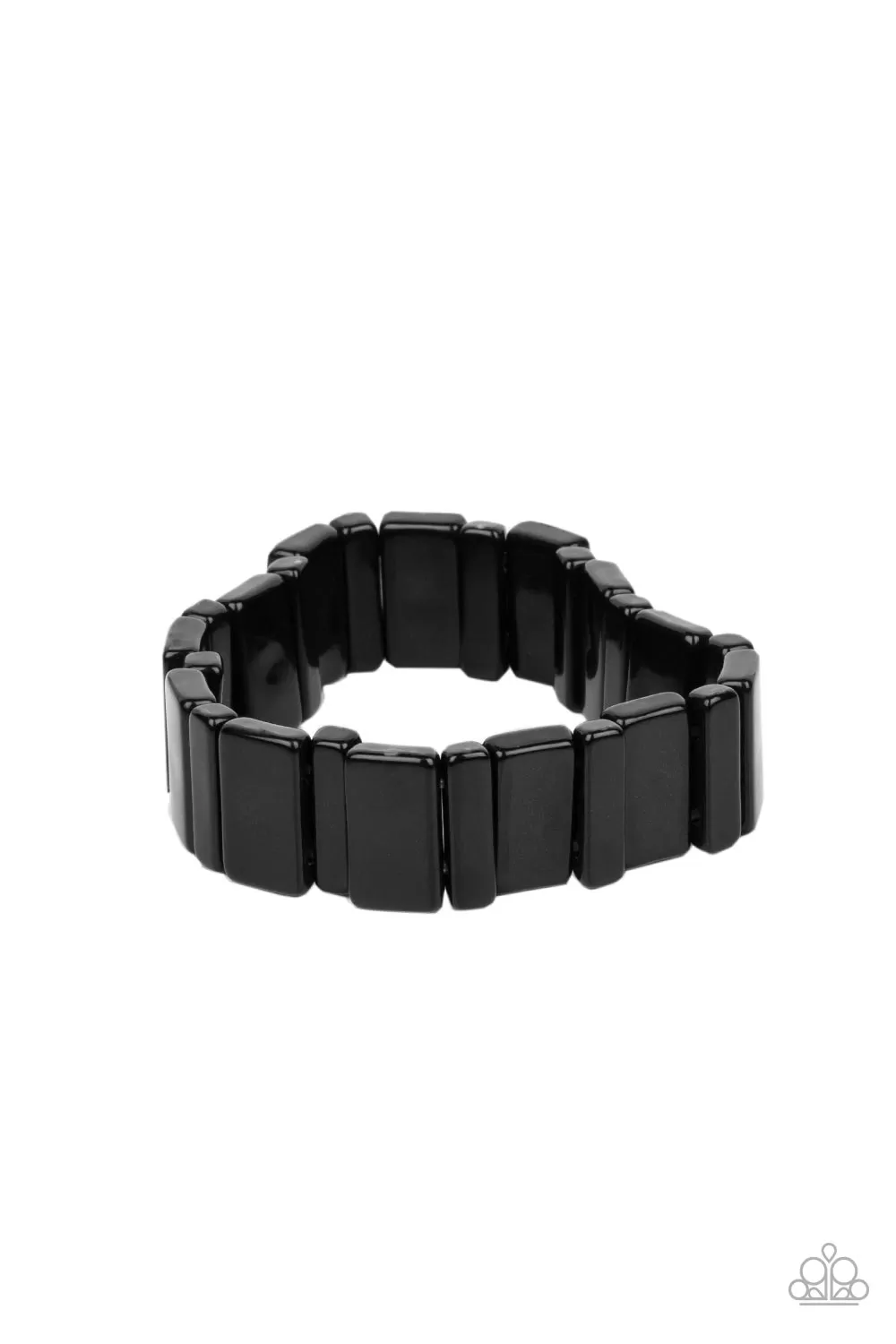 In Plain SIGHTSEER - Black Paparazzi Bracelet