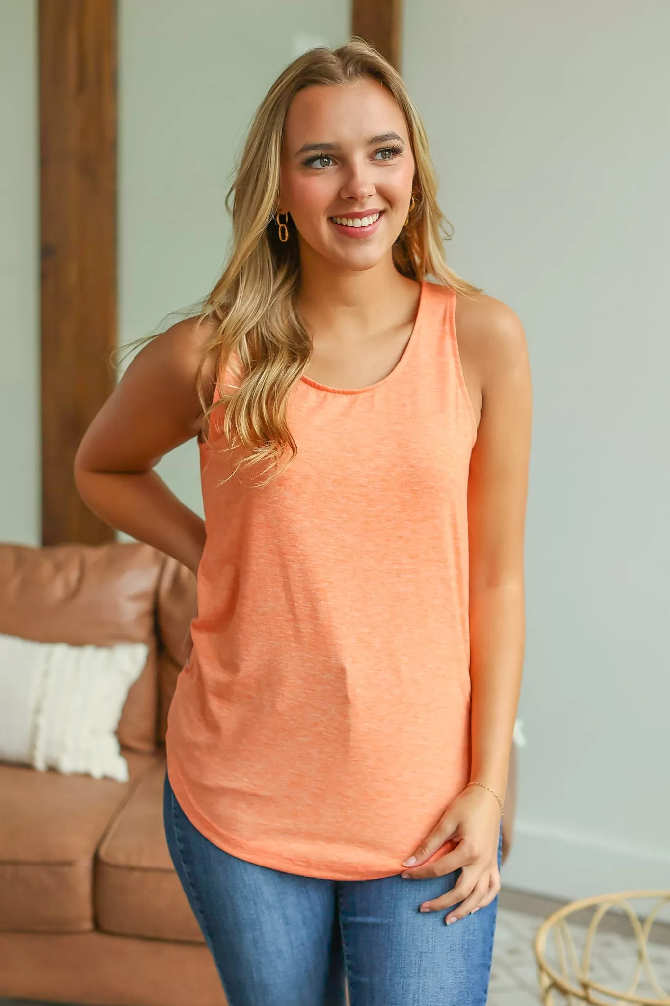 IN STOCK Tiffany Tank - Orange