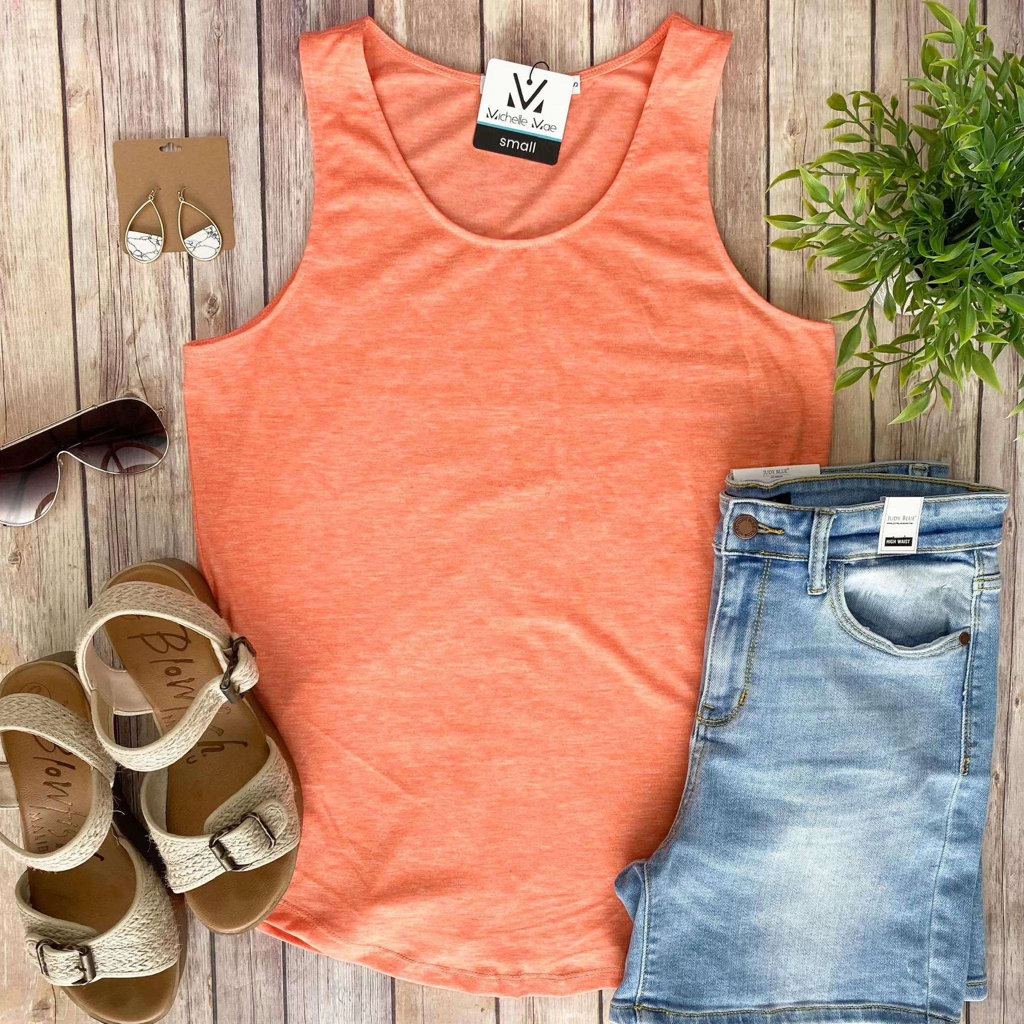 IN STOCK Tiffany Tank - Orange