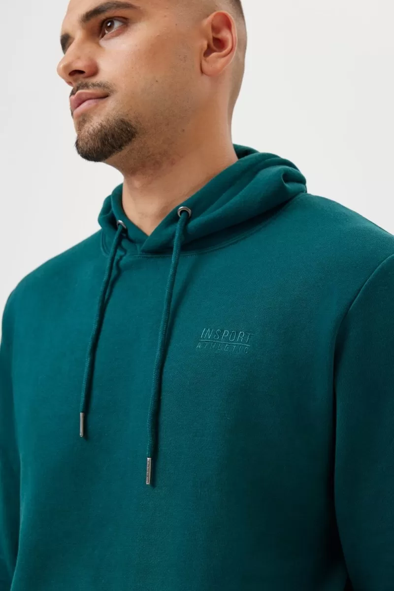 INSPORT UNISEX ALASKA FOREST GREEN HOODIE