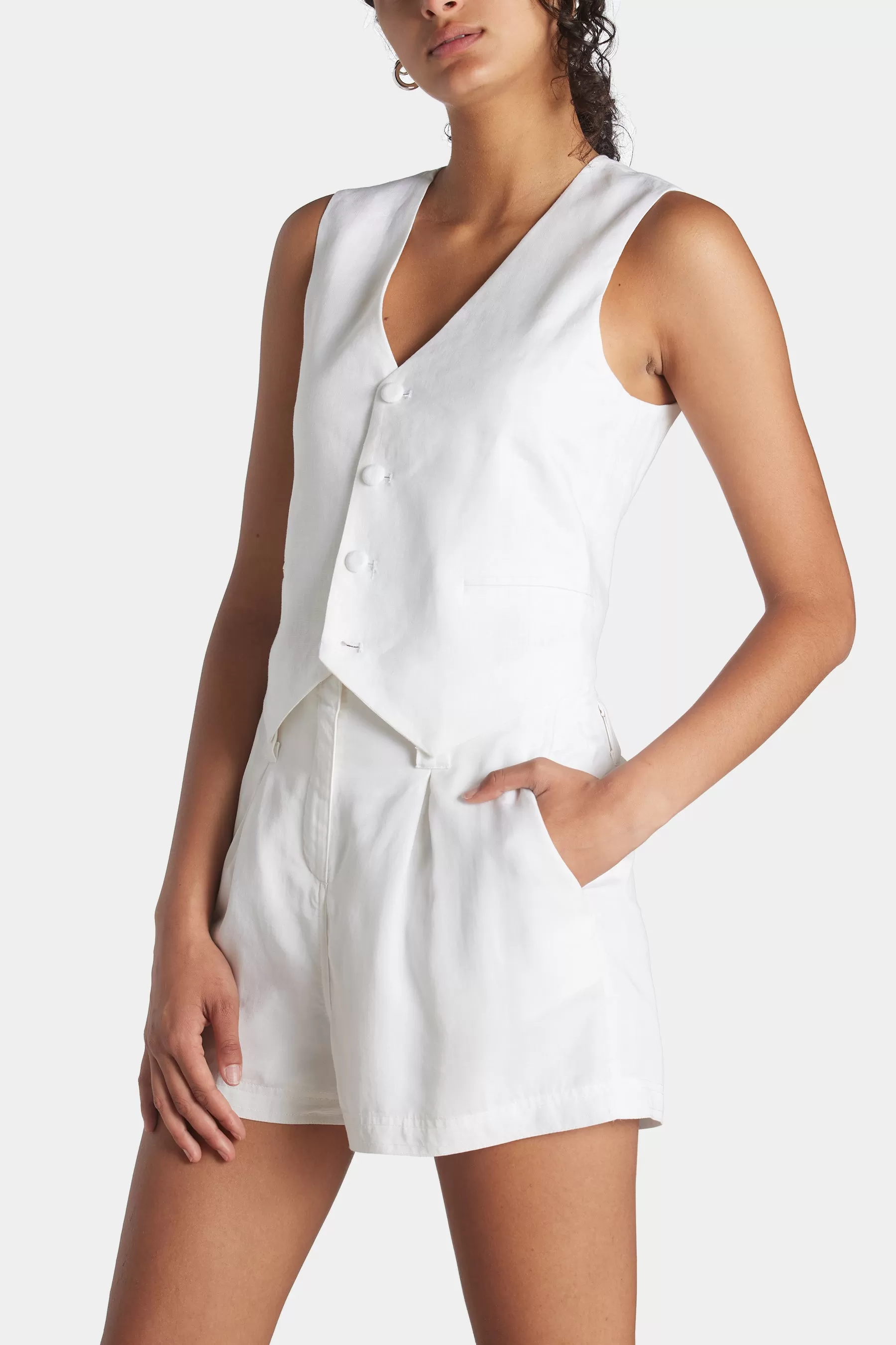 IRIS LINEN VEST