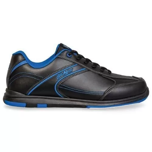 KR Strikeforce Mens Flyer Bowling Shoes Wide Black/Blue