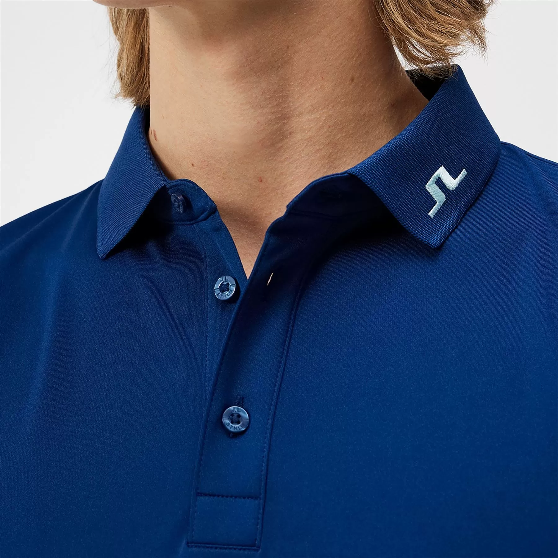 KV Regular Fit TX Jersey Polo Estate Blue - SS24