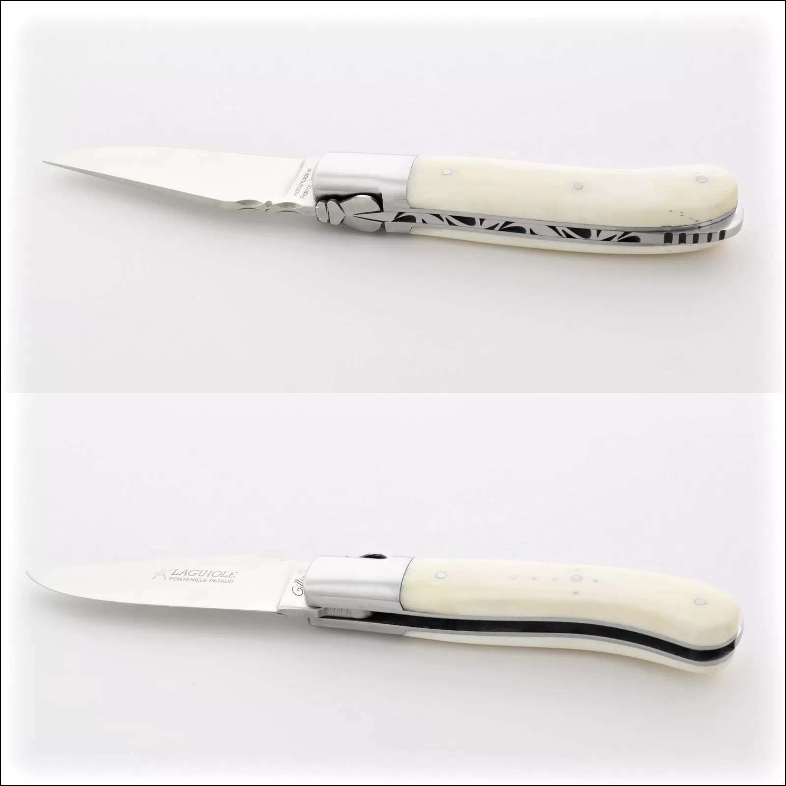 Laguiole Gentleman's Knife - Cattle Bone