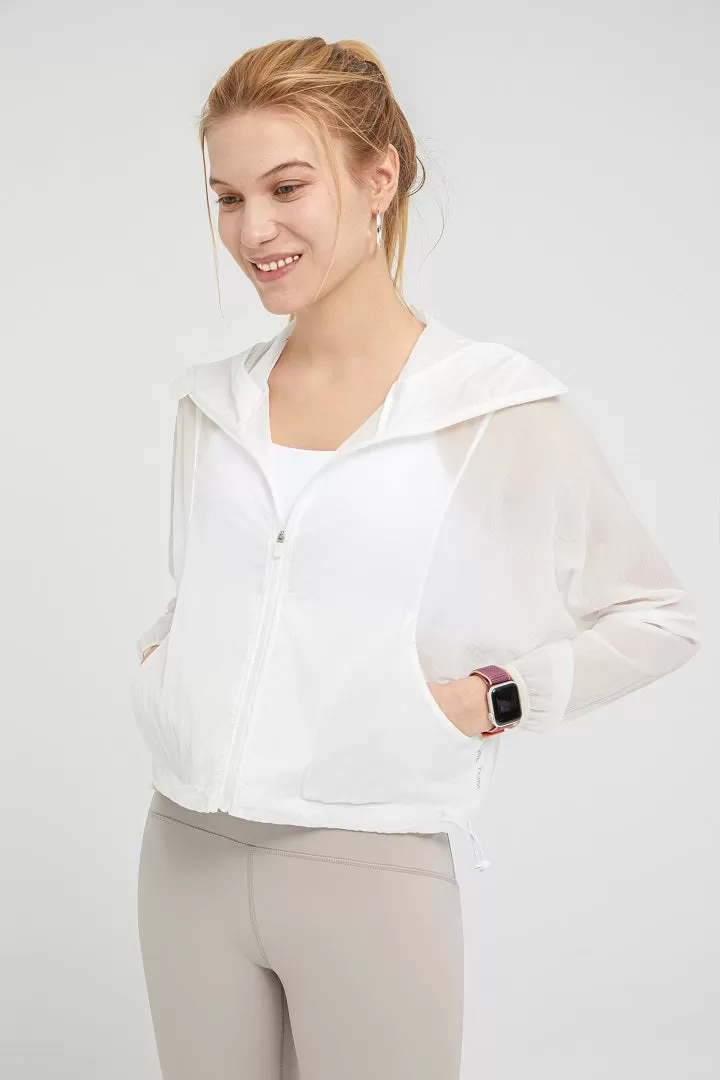 Lightweight UV Protection Jacket with Hood for Women