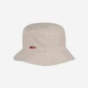 Linen Floppy Sun Hat - Linen