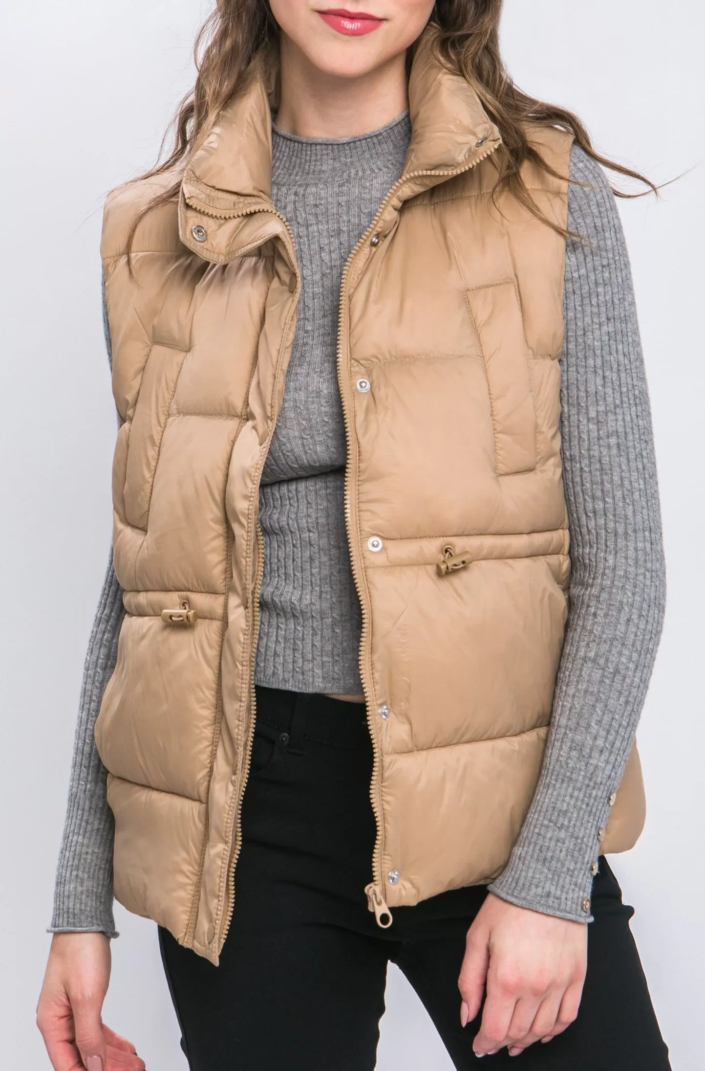 Long Puffer Vest