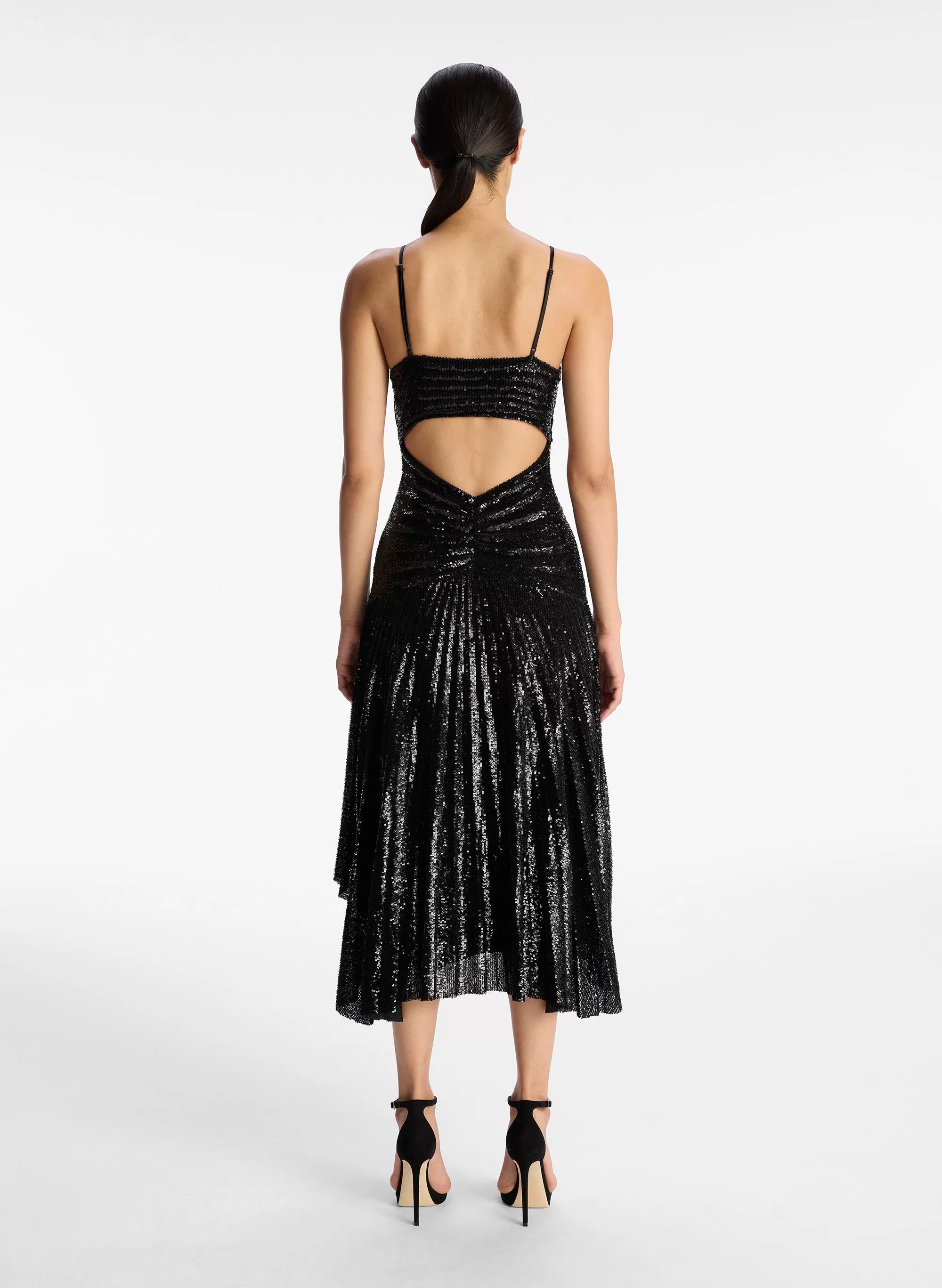 Lou Sequin Midi Dress