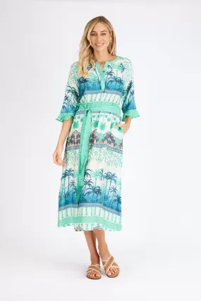 Lula Life - Maldives Maxi Dress - Sea