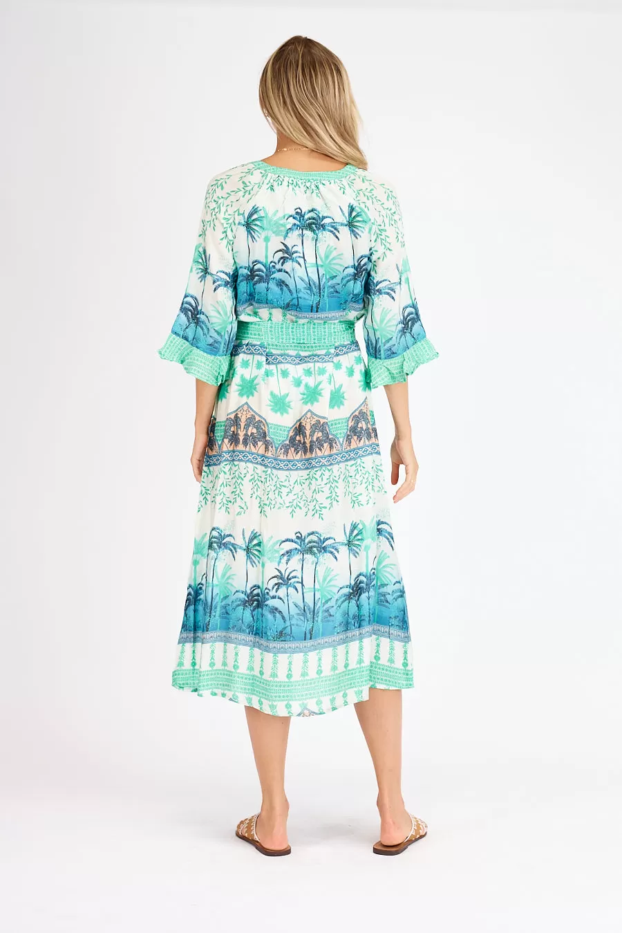 Lula Life - Maldives Maxi Dress - Sea