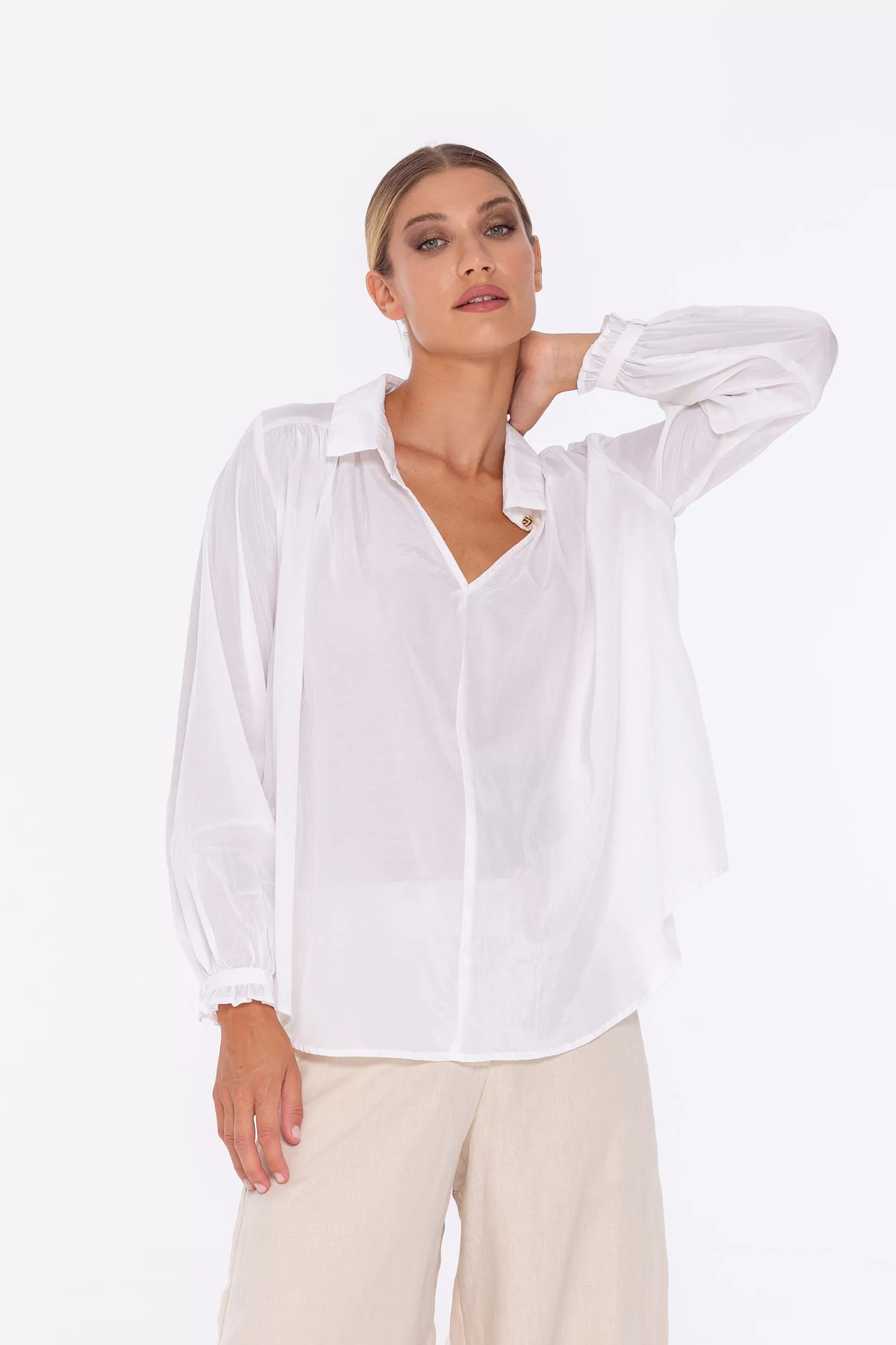 Mae Shirt - White