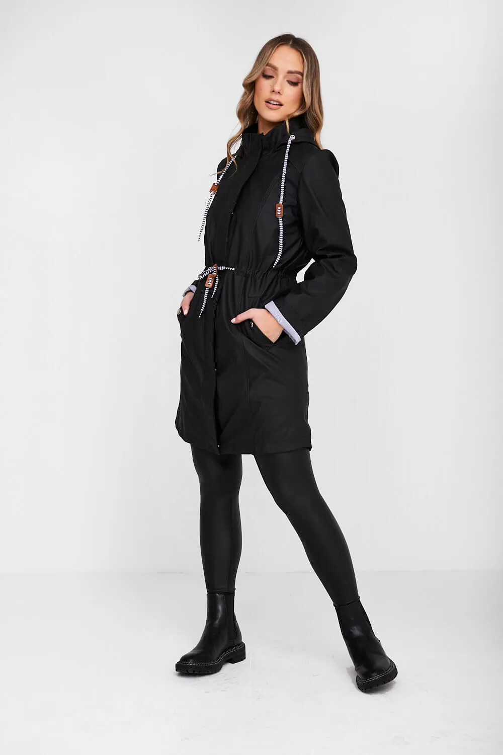 Marc Angelo Longline Raincoat