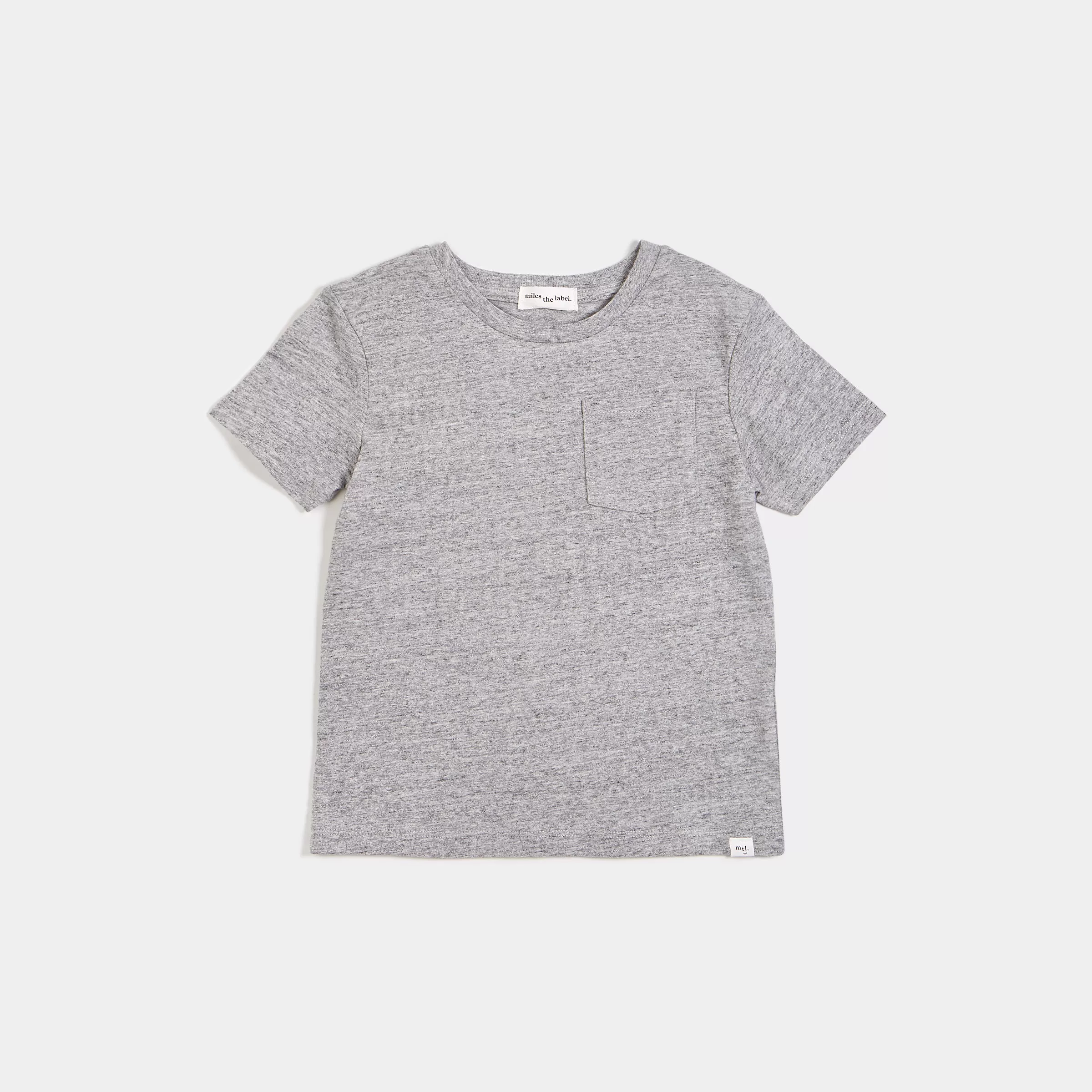 Miles Basics Heather Grey T-Shirt